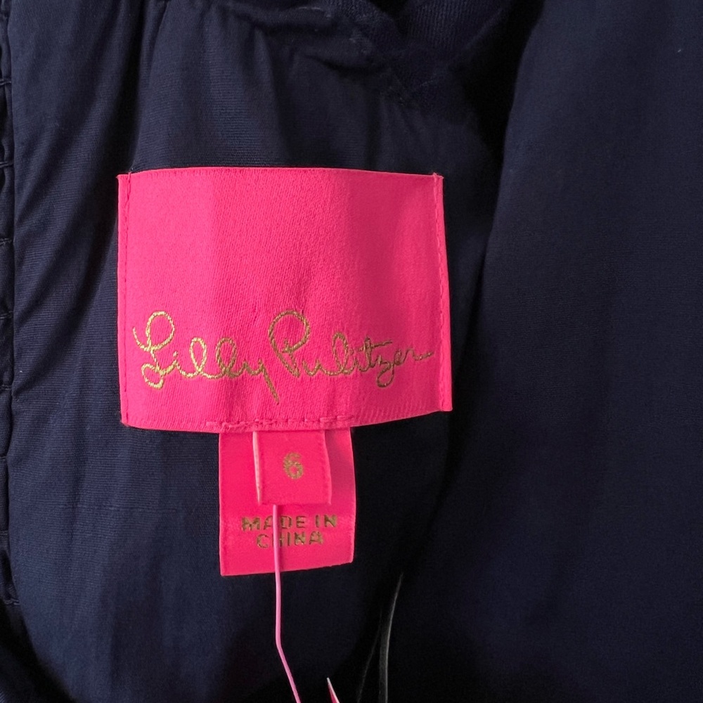 Lilly Pulitzer Ivanna Long Sleeve Romper - Picture 6 of 7